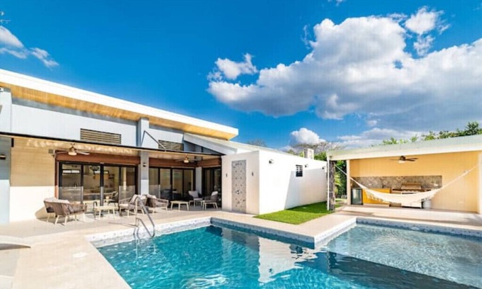 Playa Grande Villa | Elegant 3 Bedroom Villa with Pool Near Playa Grande Beach