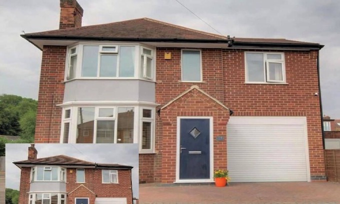 Burton Joyce House | Family-Friendly 4 Bedroom Detached Home with Kitchen Access