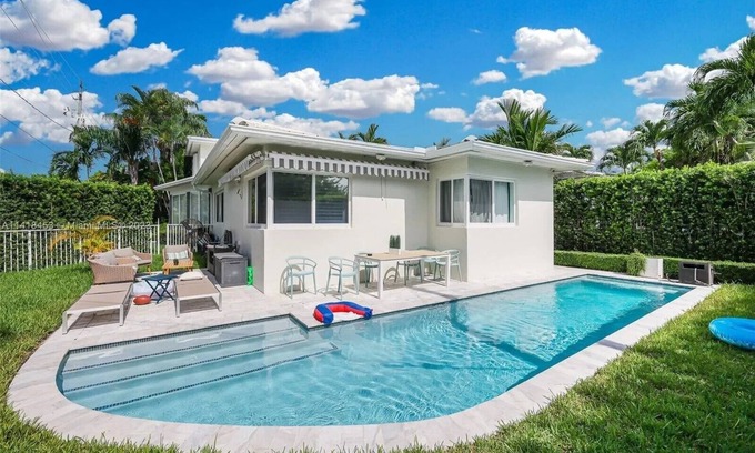 Surfside House | Elegant 4Bdr Home with Pool, Steps from the Beach
