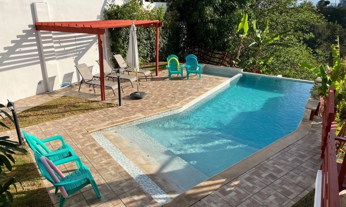 Rincon Villa | Luxurious 6-bedroom villa with Pool, AC, WiFi, panoramic view in charming Rincon
