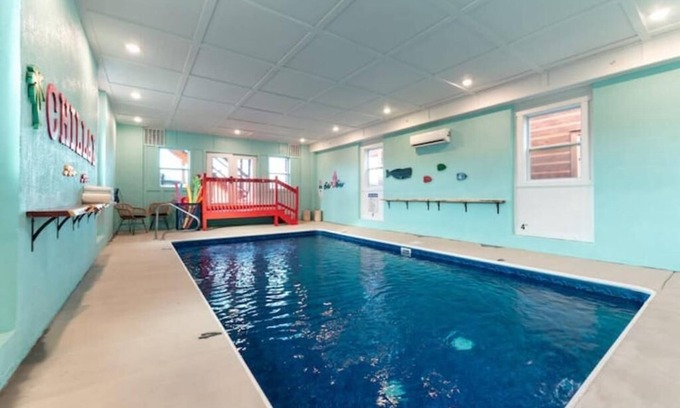 Caton Cabin | Unique Cabin Retreat with Private Pool and Spa Experience