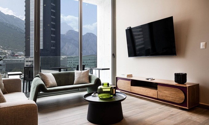 Santa Catarina Apartment | Modern Apartment Steps from San Pedro with Pool & Spa