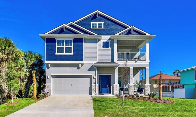 Marineland Acres House | Beachside Bliss: Oceanview Pool Home Steps from the Shore