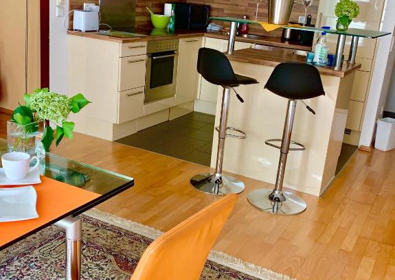 Leopoldstadt Apartment | Elegant City Apartment with Pool, Terrace, and Garage
