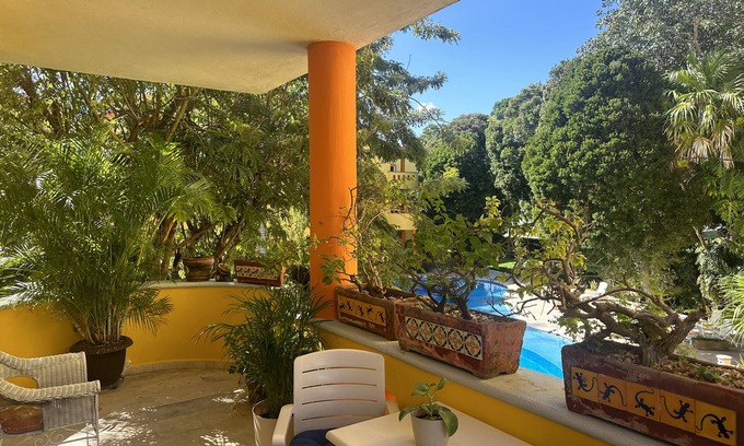 Playacar Beach Condo | Relaxing Condo Retreat at Chac-Ha Playacar with Pool