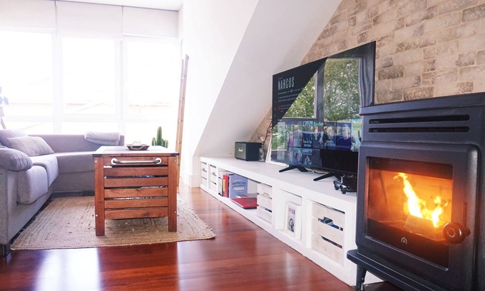 La Coruna Apartment | Stylish Downtown Apartment with Scenic Views and Smart Amenities