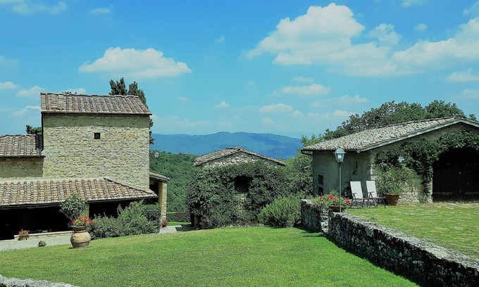 Greve in Chianti Villa | Luxurious family farmhouse in secluded 40 acre estate with magnificent views.