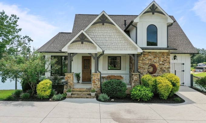 Arley House | Elegant French Country Estate with Dock & Ocean Views