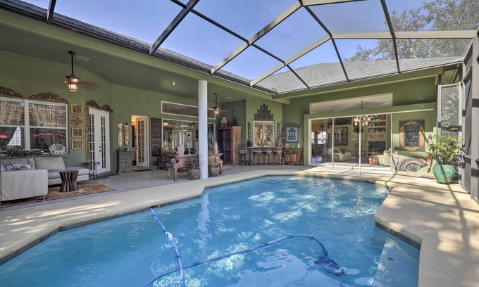 Odessa Villa | Exceptional Home with Private Pool & Spa near Tampa!