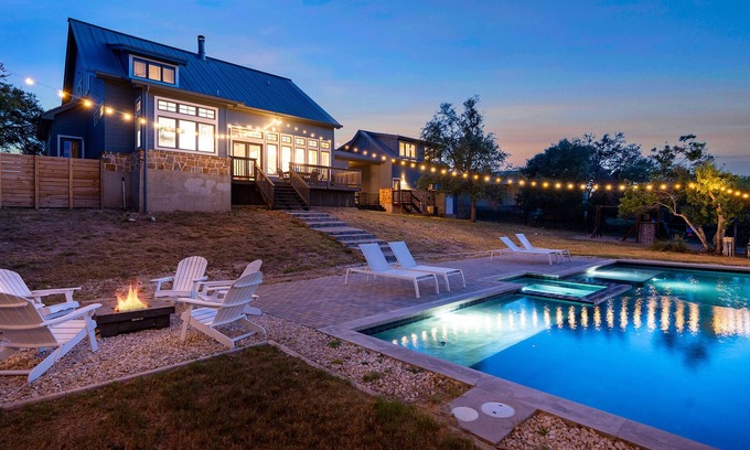 Dripping Springs House | Elegant Retreat with Pool, Breakfast & Family-Friendly Amenities