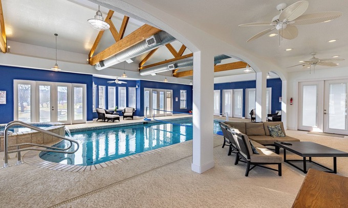 Marble Falls House | Inviting Lakehouse with Indoor Pool, Hot Tub & Fire Pit