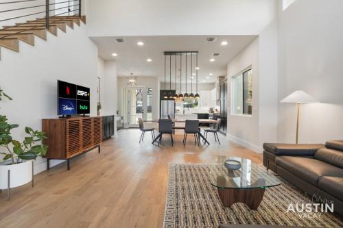 Dawson House | Modern Retreat with Private Hot Tub and Garage Access