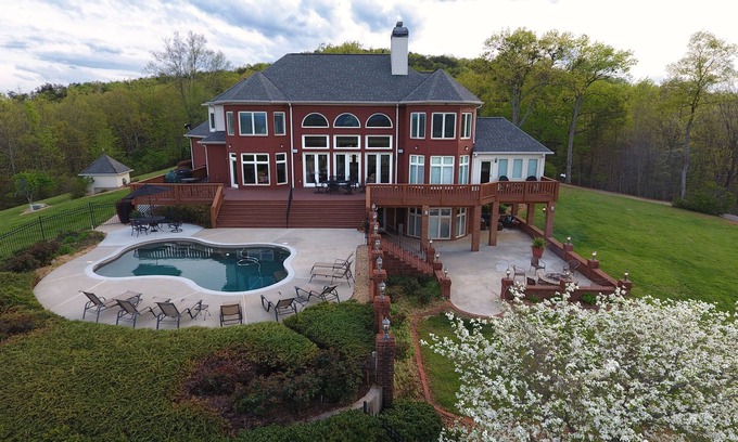 Dahlonega House | Idyllic Mountain Retreat with Pool and Stunning Views