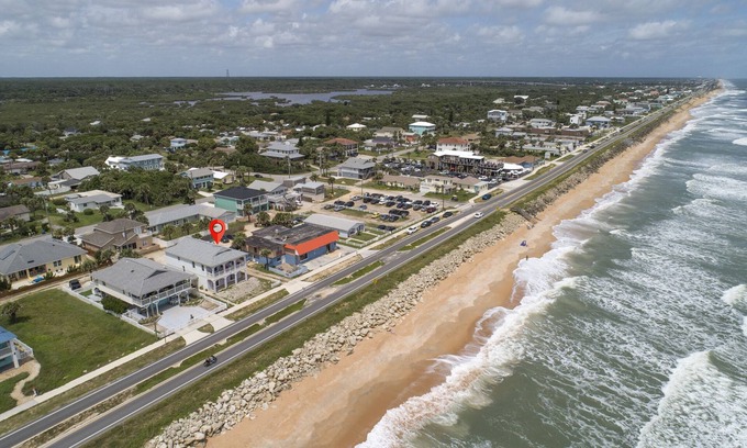 Flagler Beach House | Wave Runner | Ocean Front Retreat Just Steps from the Beach