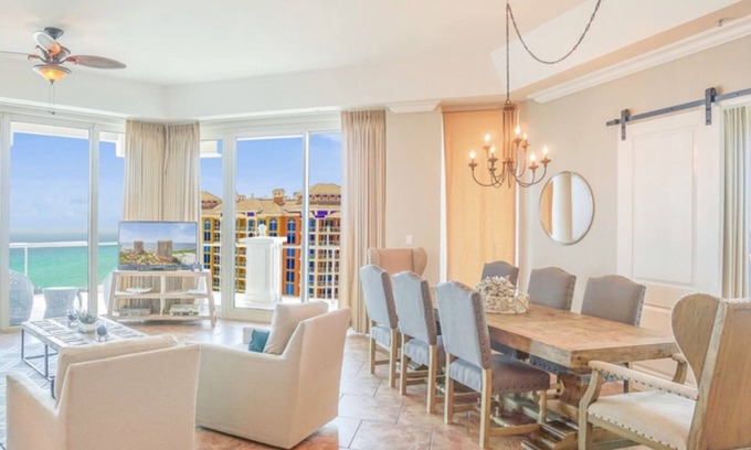 Pensacola Beach Resort | Elegant Ocean View Penthouse Villa with Private Pool
