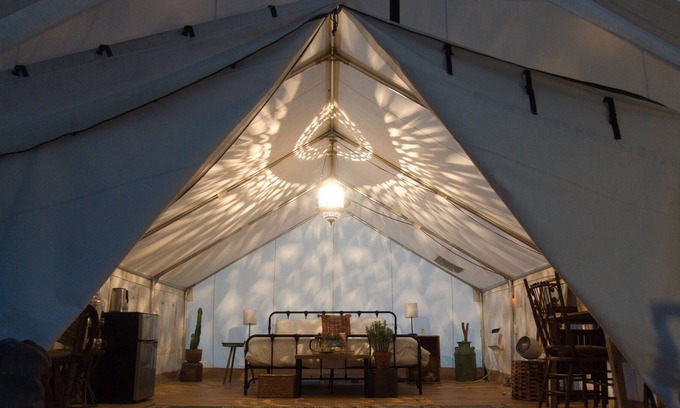 Irene RV Rental | Pet-Friendly Glamping with AC and Spa Amenities Await You