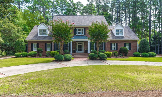 Pinehurst House | Elegant Pinehurst Home with Spa, Breakfast & Family Access