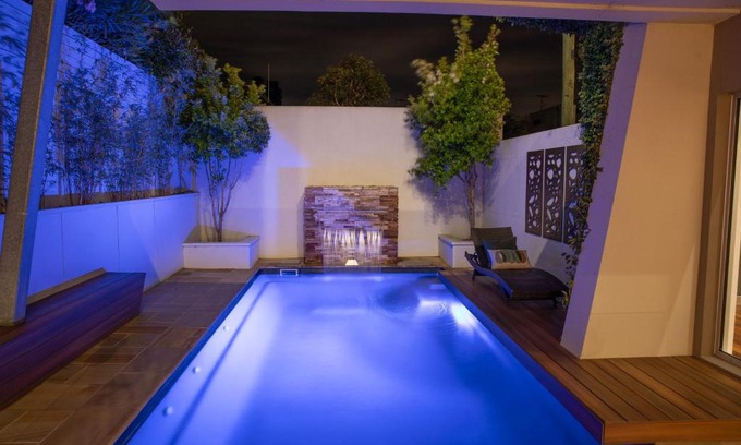 Ocean Grove House | Elegant Terrace Hideaway with Heated Pool & Ocean Views