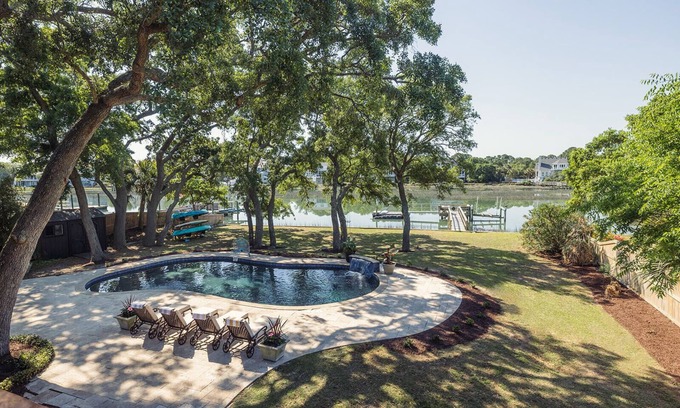 Folly Beach House | Unforgettable Waterfront Escape Minutes from Folly Beach