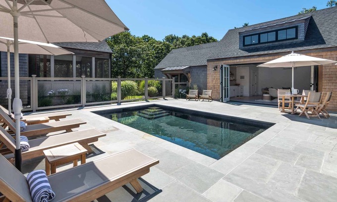 Edgartown House | Luxurious Waterfront Living On Wintucket Cove With Pool