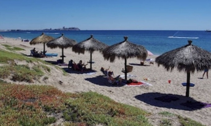 Sandy Beach Condo | Premier 1 Bedroom Condo Steps from the Beach and Pool