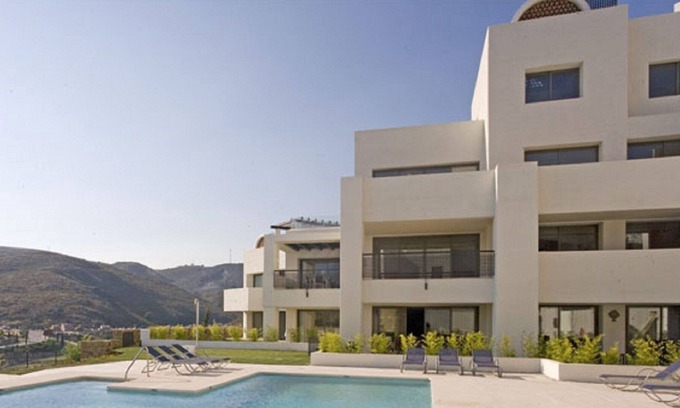 New Golden Mile Resort | Elegant 2-Bed Retreat on Los Flamingos Golf with Ocean Views