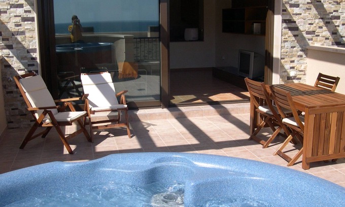 Els Arenals del Sol House | Beachfront Townhouse with Private Outdoor Spa & Pool