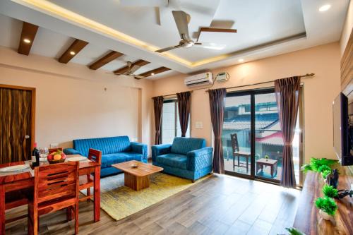 Marra Apartment | Guest Rated 10/10: 2BHK Apartment with Private Pool Near Candolim