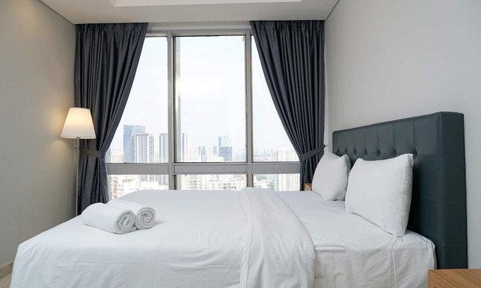 Karet Condo | Elegant 2BR Apartment at The Empyreal Condominium