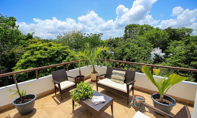 Cancun Resort | Elegant 2BR Penthouse in Tulum's Bahia Principe Oasis