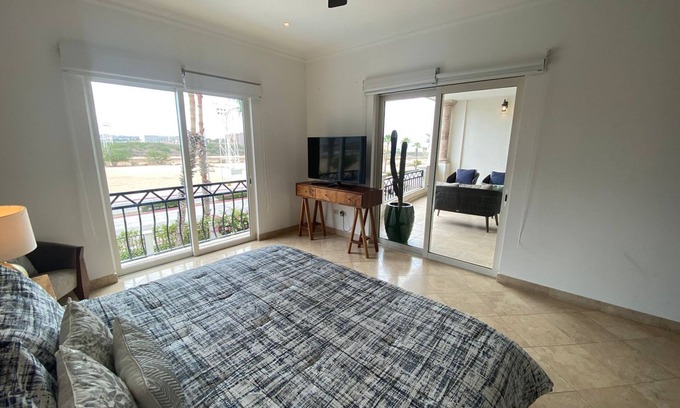 Bouvet Island Condo | Explore a 2BR Retreat: Steps to Beach & Downtown Fun
