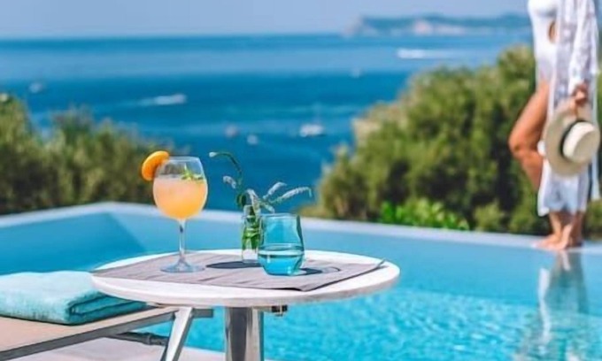 Sivota Villa | Private 3 BR Villa Benedetta with Ocean Views in Sivota