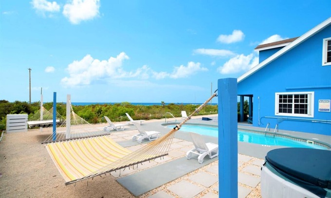 East End House | Elegant Ocean View Home with Pool & Hot Tub for Families