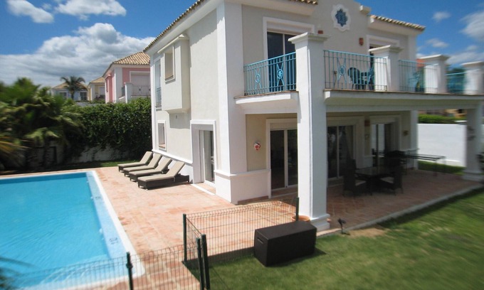 Castillo de Sabinillas Villa | Inviting Villa with Private Heated Pool Near Marina