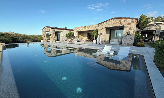 San Jose del Cabo House | Luxury 4-bedroom spacious home with pool, fitness, ocean views and privacy.