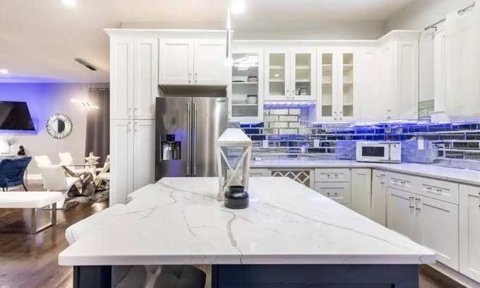 Candler-McAfee House | Relaxing 4BR Retreat with Private Pool & Pet-Friendly Amenities