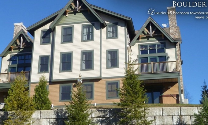 West Dover House | Premier 5 Bedroom Ski Home with Hot Tub & Lake Views
