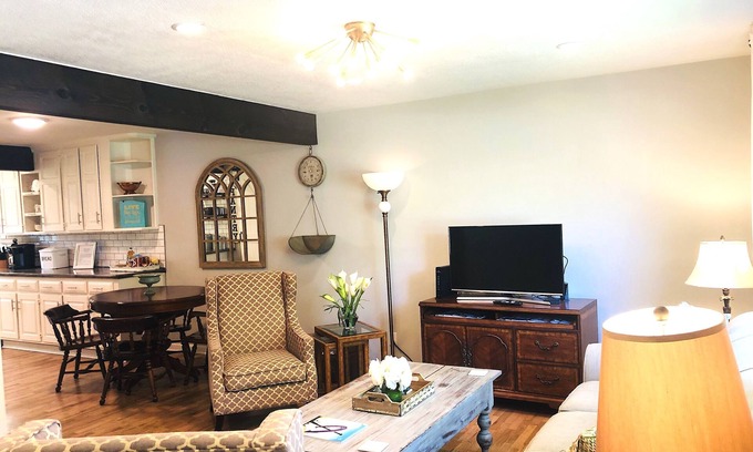 Topeka House | Elegant 5-Star Retreat with Hot Tub & Pet-Friendly Amenities