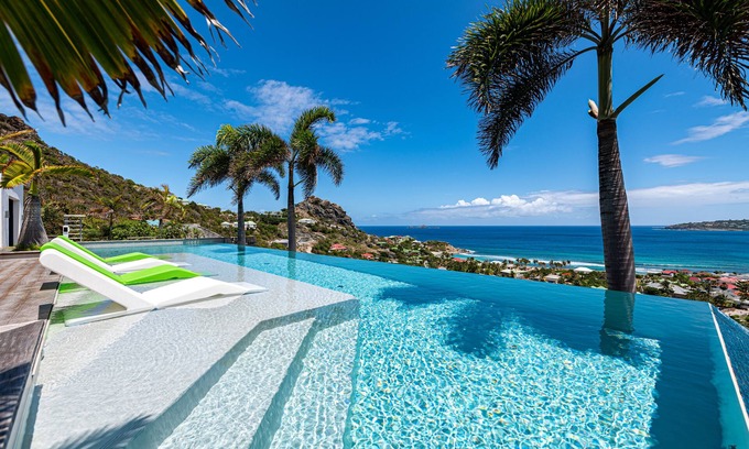 Anse des Cayes Villa | Elegant 6-Bedroom Villa with Ocean Views at HABITAT PROJECT SBH