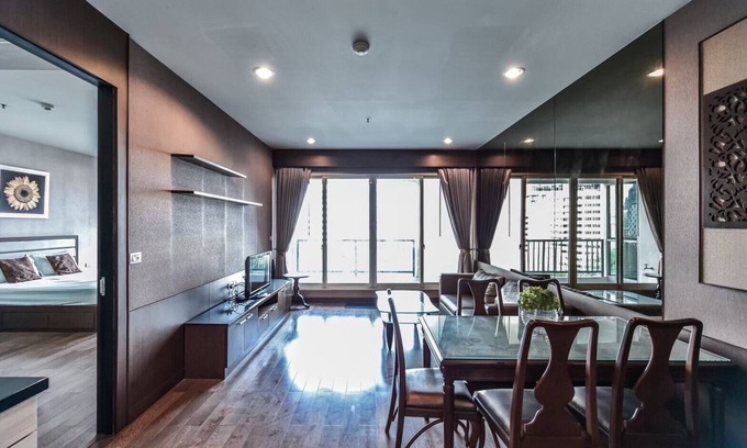Makkasan Condo | Private Living Sanctuary Steps from BTS Chidlom