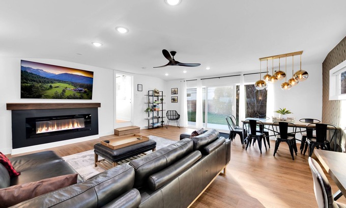 Royal Oak House | Discover Pergola: Game Room, BBQ & Firepit in Royal Oak