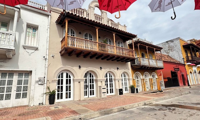 Cartagena Walled City Hotel | "Luxury 8-Bedroom Hotel w/Rooftop Pool in Historic Cartagena"