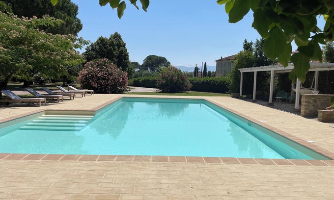 Cannara Villa | Elegant Retreat Near Assisi, Umbria with Pool & Spa