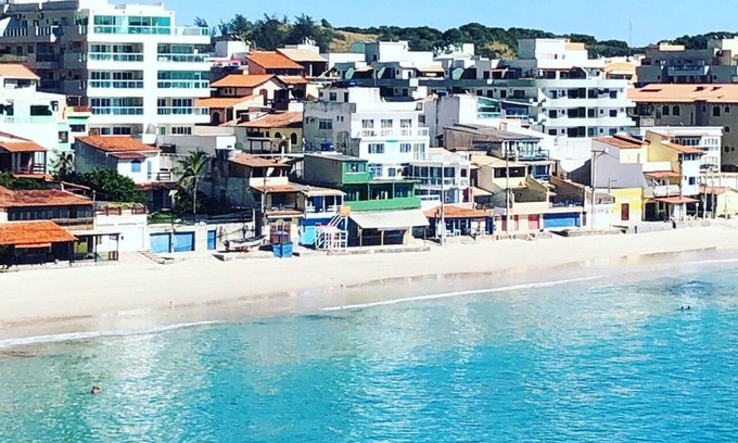 Prainha Apartment | Beachside Escape: Prainha Apartment with Ocean View & Spa