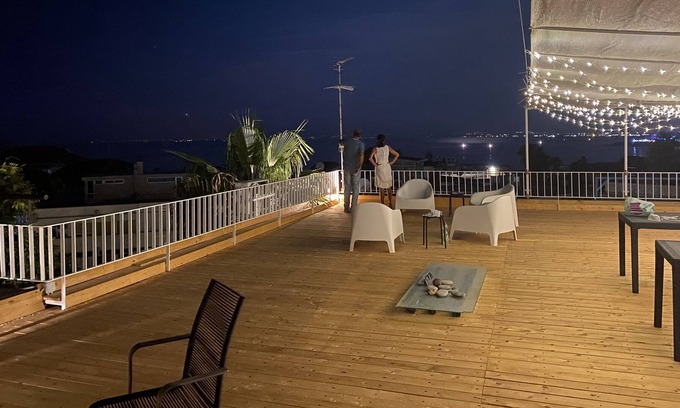 Cannizzaro Apartment | Cozy Oceanview Apartment Steps from the Beach for 4