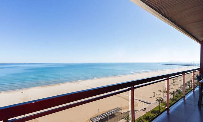 Grau i Platja Apartment | Oceanfront Apartment 11: Breathtaking Sea Views Await