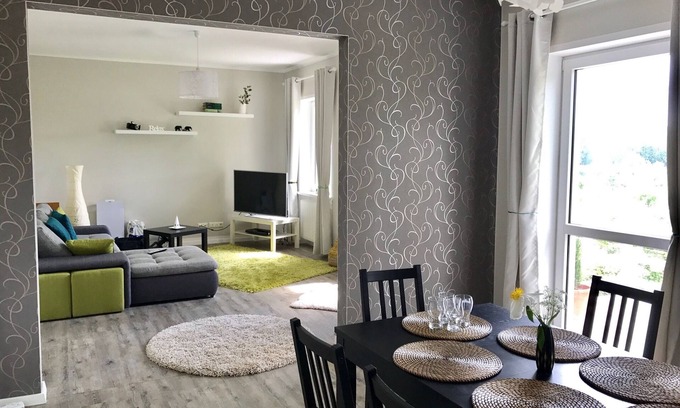 Guestrow Apartment | Elegant Apartment in Güstrow with Pool and Family Amenities