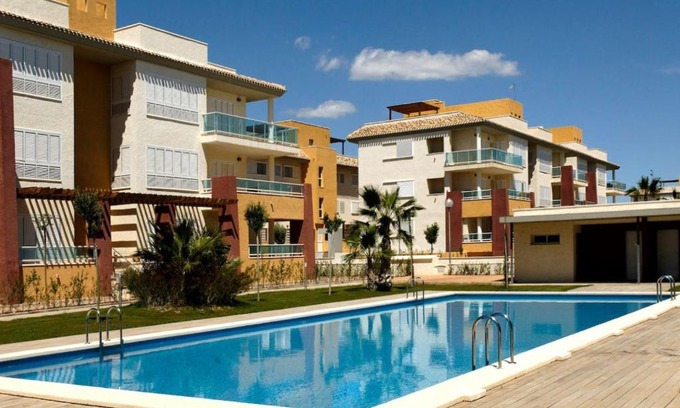 Hacienda del Alamo Apartment | Elegant Los Olivos HK Apartment at HDA Golf Resort