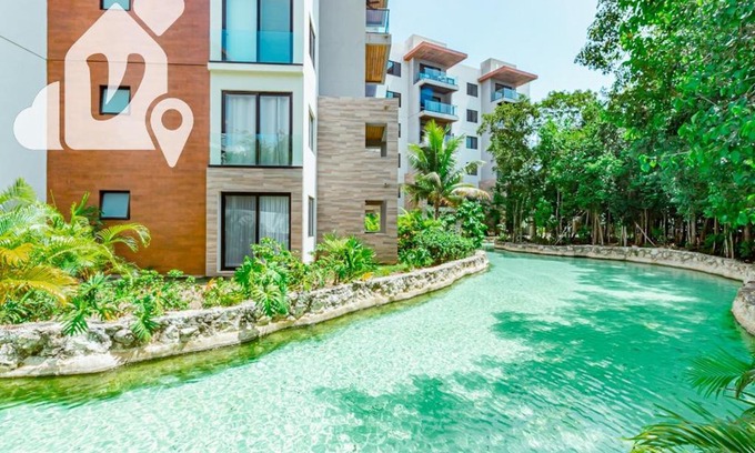 Villa Juarez Apartment | Inviting 4-Star Apartment in Lagunas de Mayakoba with Pool