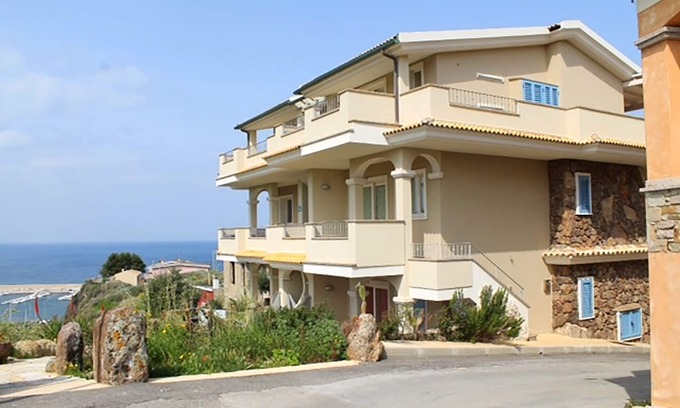 Castelsardo Historic Centre Apartment | Elegant Apartment with Sea Views Near Shops & Pool Access